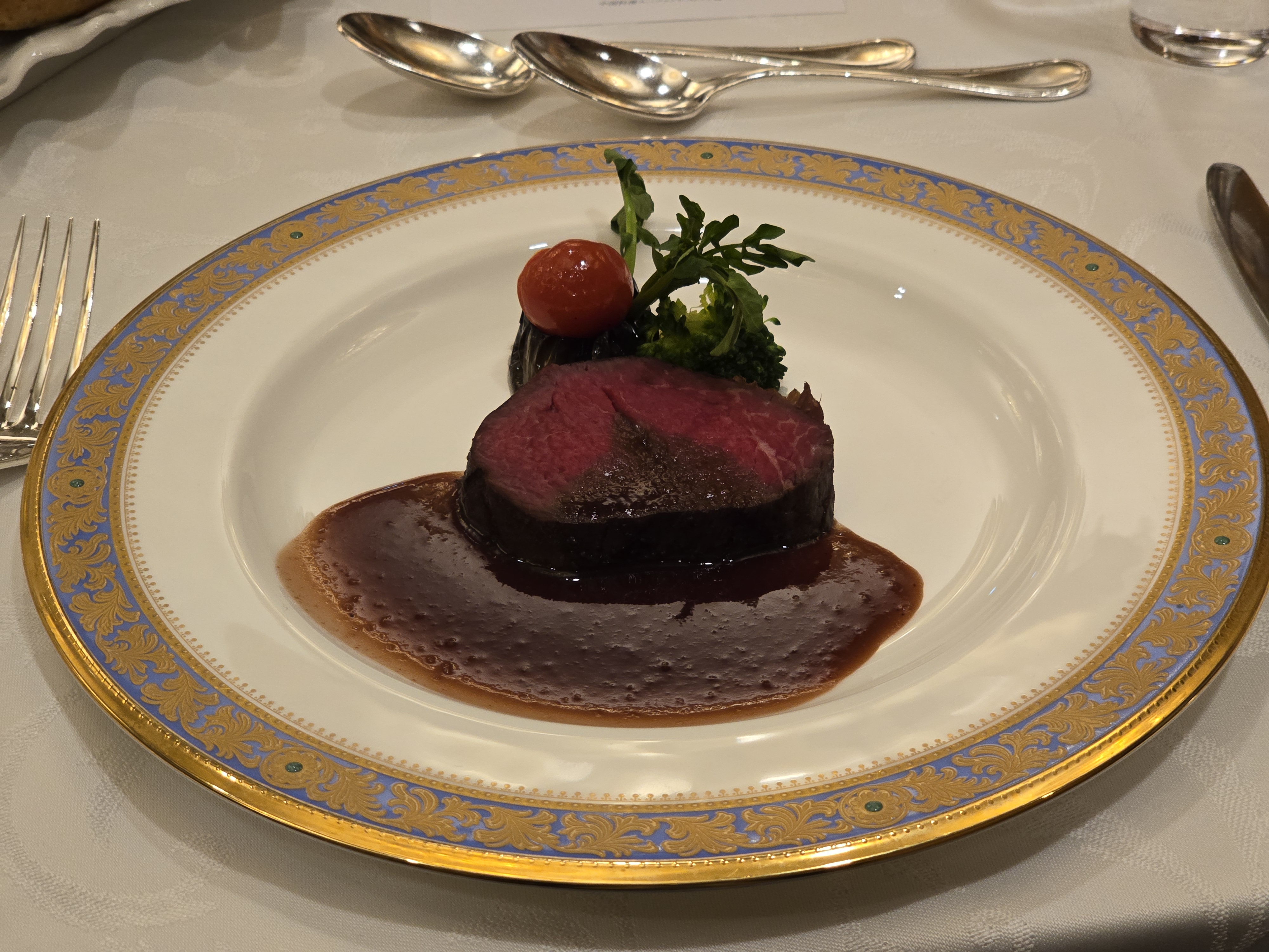 美味しい食事をいただきました！